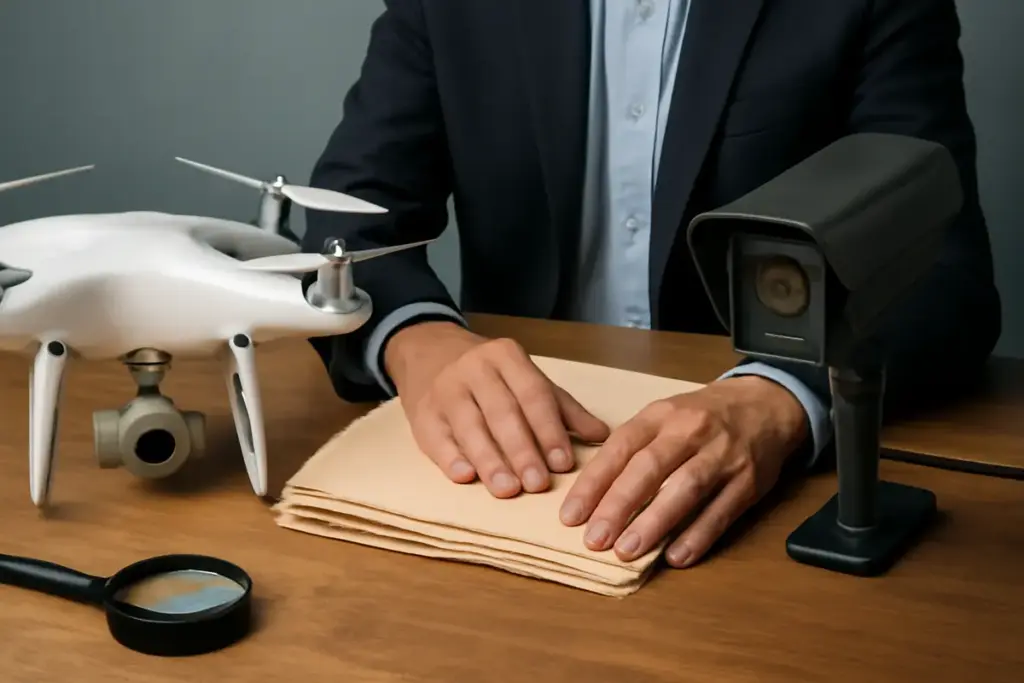 Drone vs telecamera fissa nelle investigazioni: il criterio tecnico per scegliere il mezzo più efficace